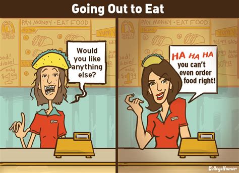 What the World Looks Like with Social Anxiety / collegehumor :: social anxiety :: comics (funny ...