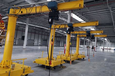 Portable Jib Crane / Mobile Jib Crane - Dongqi Crane