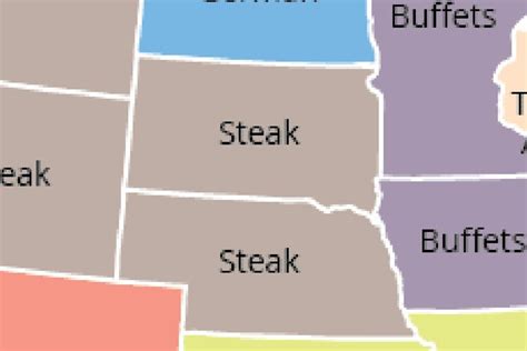 A Map of Each State's Most Unique and Popular U.S. Cuisines