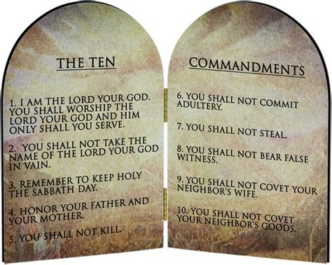 The Ten Commandments: A Guide To Jewish Law And Tradition | Religions Facts