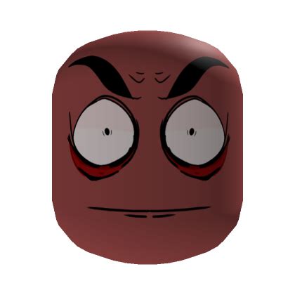 Angry Annoyed Face [Light Red] | Roblox Item - Rolimon's