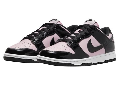 BUY Nike Dunk Low WMNS Pink Black Patent | Kixify Marketplace