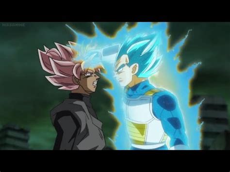 Vegeta VS Goku Black (Rematch) | Dragon Ball Super Episode 63 (English ...