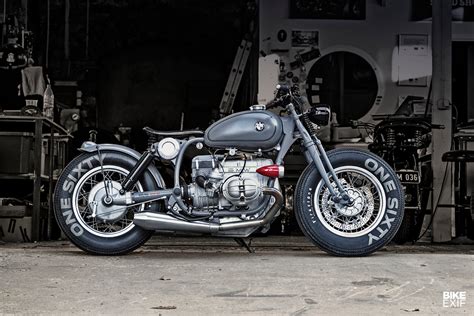 Fahrenheit 160: Renard's Smokin' BMW Bobber | Bike EXIF