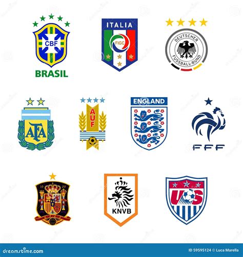 All National Soccer Team Logos