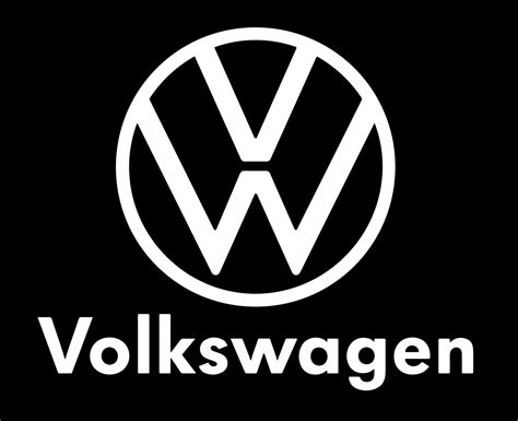 Volkswagen Logo Brand Car Symbol With Name White Design German Automobile Vector Illustration ...