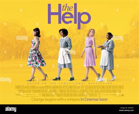 BRYCE DALLAS HOWARD, VIOLA DAVIS, EMMA STONE, OCTAVIA SPENCER POSTER, THE HELP, 2011 Stock Photo ...