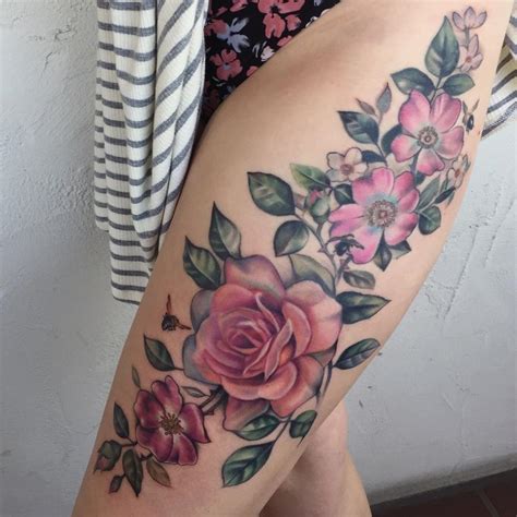 Floral Tattoos Designs, Ideas and Meaning - Tattoos For You