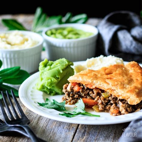 Minced Beef Pie - Savor the Flavour