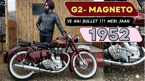 1952 Royal Enfield G2 with Magneto | Pure Made in England Bullet | G2 Bullet with magnet ...