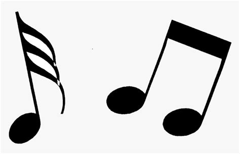 Note Music Notes Clipart Black And White Free Transparent - Music Symbol Music Notes Clipart, HD ...