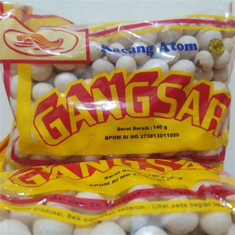 Jual kacang atom gangsar 140gram / kacang atom gangsar 140gr / kacang gangsar 140gr / kacang ...