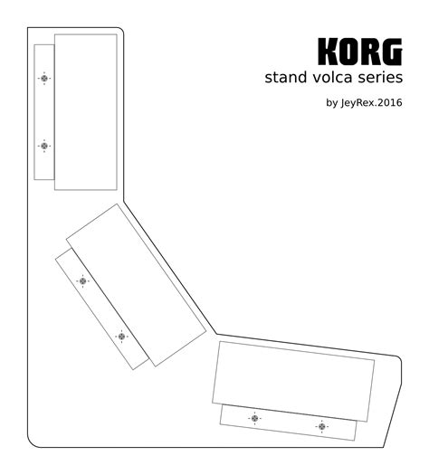 Stand Korg Volca series by JoeyRex.2016 by JoeyRex on DeviantArt