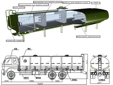 Fuel Tanker Truck Dimensions Size Optional Capacity 20 Cbm Oil Fuel Tank Truck For Sale - Buy ...