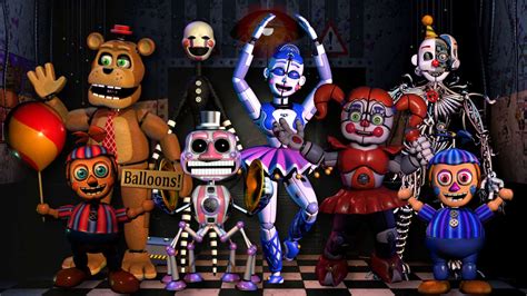 All Five Nights At Freddy's (FNAF): Security Breach Characters in 2022 ...