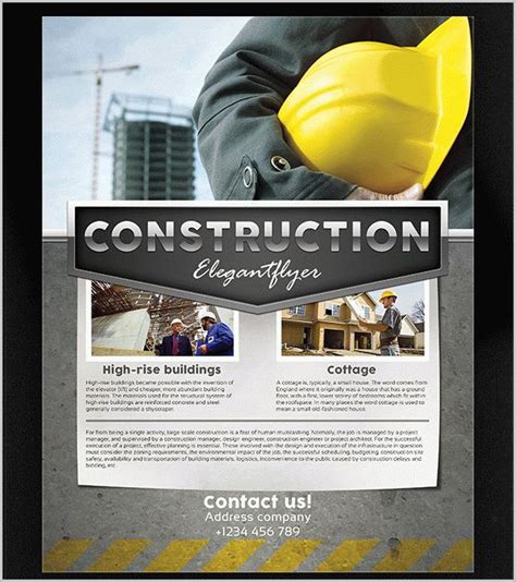 31+ Construction Flyer Templates - Free & Premium Download