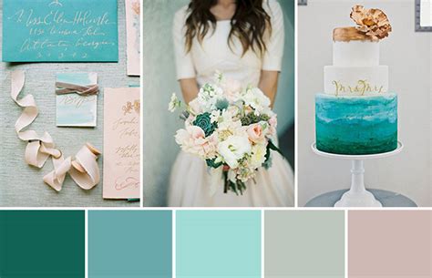 An Aqua and Teal Wedding - How to Create Perfection