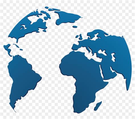 Free Download Hd Png Flat World Map Png Freeuse Download Flat Earth Map Vector Png Image With ...