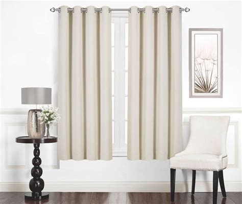 Beige Darkening Curtains for Bedroom Window Panels Modern. - Etsy