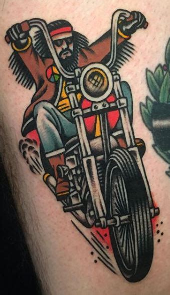 50 Badass Biker Tattoos - Designs, Ideas & Pictures - Tattoo Me Now