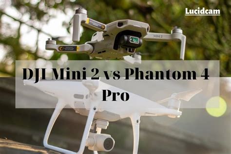 DJI Mini 2 vs Phantom 4 Pro 2023: Which Is Better For You - LucidCam