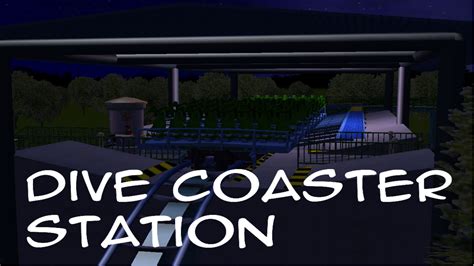 Dive Coaster Station - Downloads - RCTgo