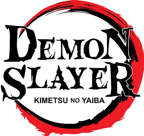 Demon Slayer Kimetsu No Yaiba Logo transparent PNG - StickPNG