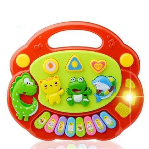 New Useful Popular Baby Kid Animal Farm Piano Music Toy Developmental ...