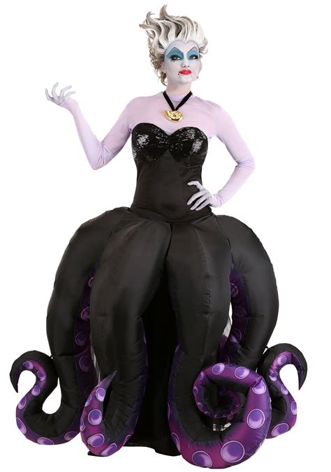 Disney Little Mermaid Prestige Womens Ursula Costume - Walmart.com