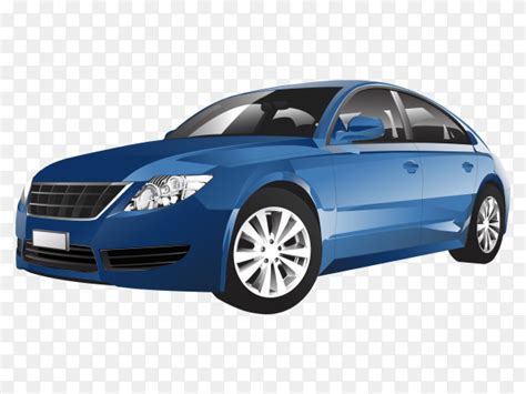 Blue sedan car on transparent background PNG - Similar PNG