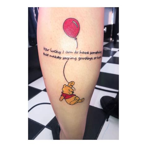 Winnie The Pooh Quote Tattoo - ShortQuotes.cc