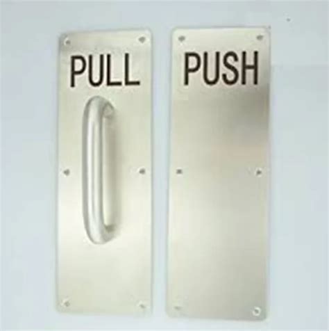 Stainless Steel Push And Pull Door Handle, Chrome at Rs 2500/piece in Ernakulam