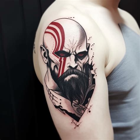 57 Kratos Tattoo Ideas - TattooClue.com