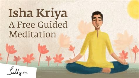 Isha Kriya - Sadhguru Encyclopedia - Isha Yoga Program