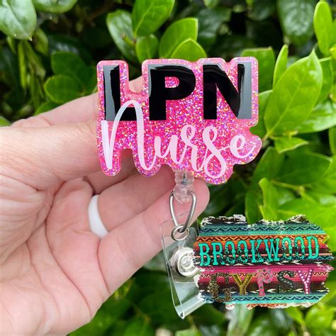 LPN Nurse Badge Reellpn Nurse Giftnurses Badge Reellicensed - Etsy