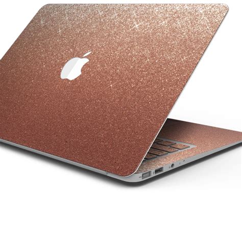 Rose Gold Digital Falling Glitter Apple MacBook Pro Pro | Etsy