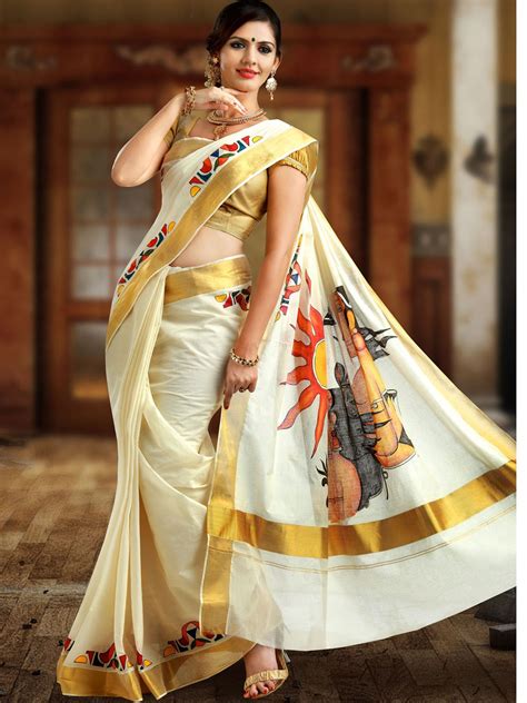 Tradition Kerala Saree | Saree trends, Elegant fashion wear, Kerala ...