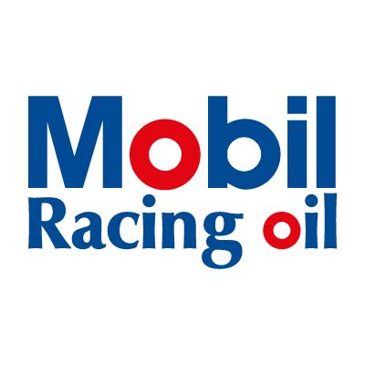 Mobil Racing oil vector logo - Mobil Racing oil logo vector free download