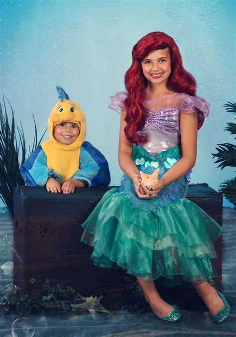 Girl's Little Mermaid Ariel Costume | Disney Costumes - $49.99 - $59.99