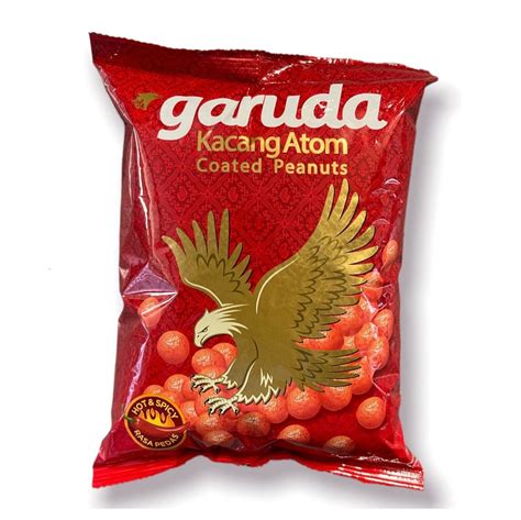 Garuda Kacang Atom Pedas - Spicy Garlic Coated Peanuts – INDO MARKETPLACE