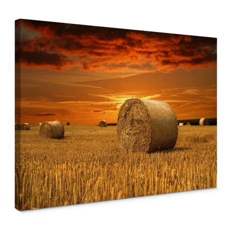 Bales of Straw Canvas print | wall-art.com