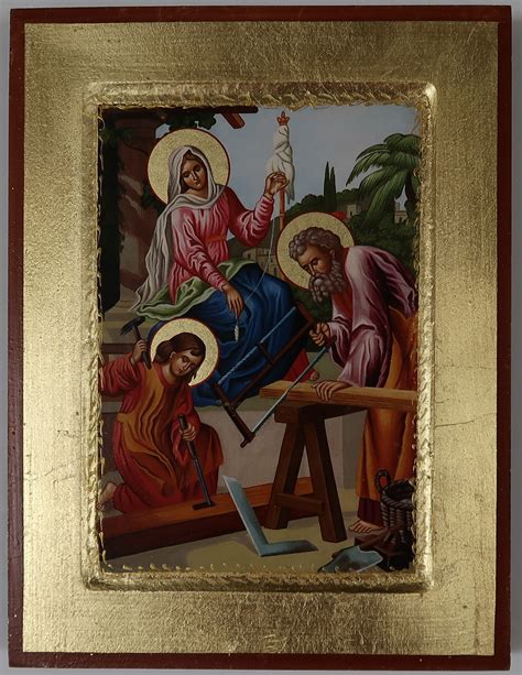 Holy Family Icon – Byzantine Church Supplies