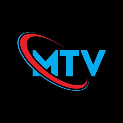 MTV logo. MTV letter. MTV letter logo design. Initials MTV logo linked ...