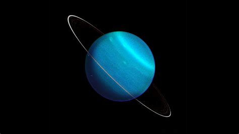 Uranus has many mysterious rings