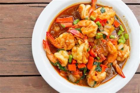 Resep Udang Pedas Manis Saus Tiram - Reseppedia Blog