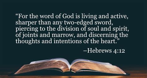 Your Daily Bible Verses — Hebrews 4:12 — Integrated Catholic Life™