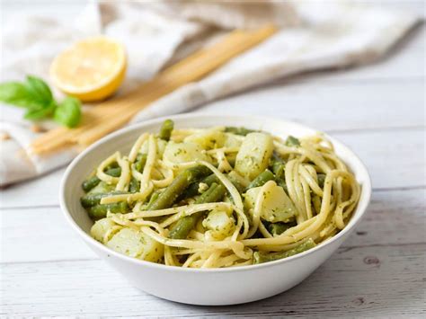 Tori Avey's Trenette al Pesto: Authentic Italian Pasta Recipe