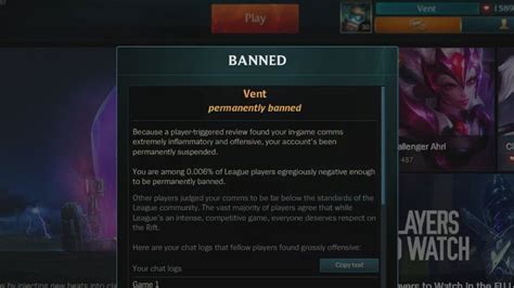 How To Get Permabanned in League of Legends - YouTube