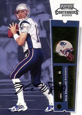 A Tom Brady Rookie Football Card Sold For $400,100 The, 47% OFF