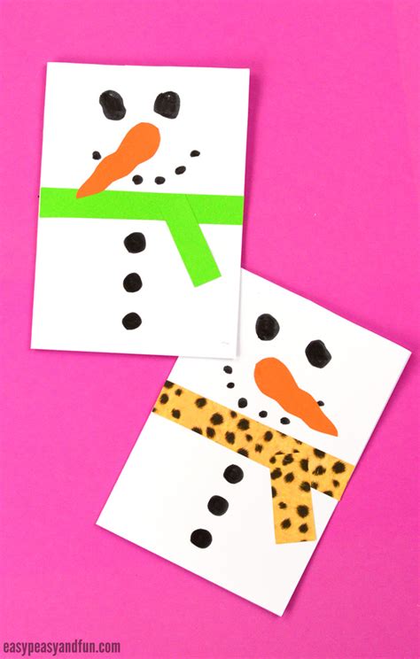 Snowman Christmas Cards Kids – Christmas Carol